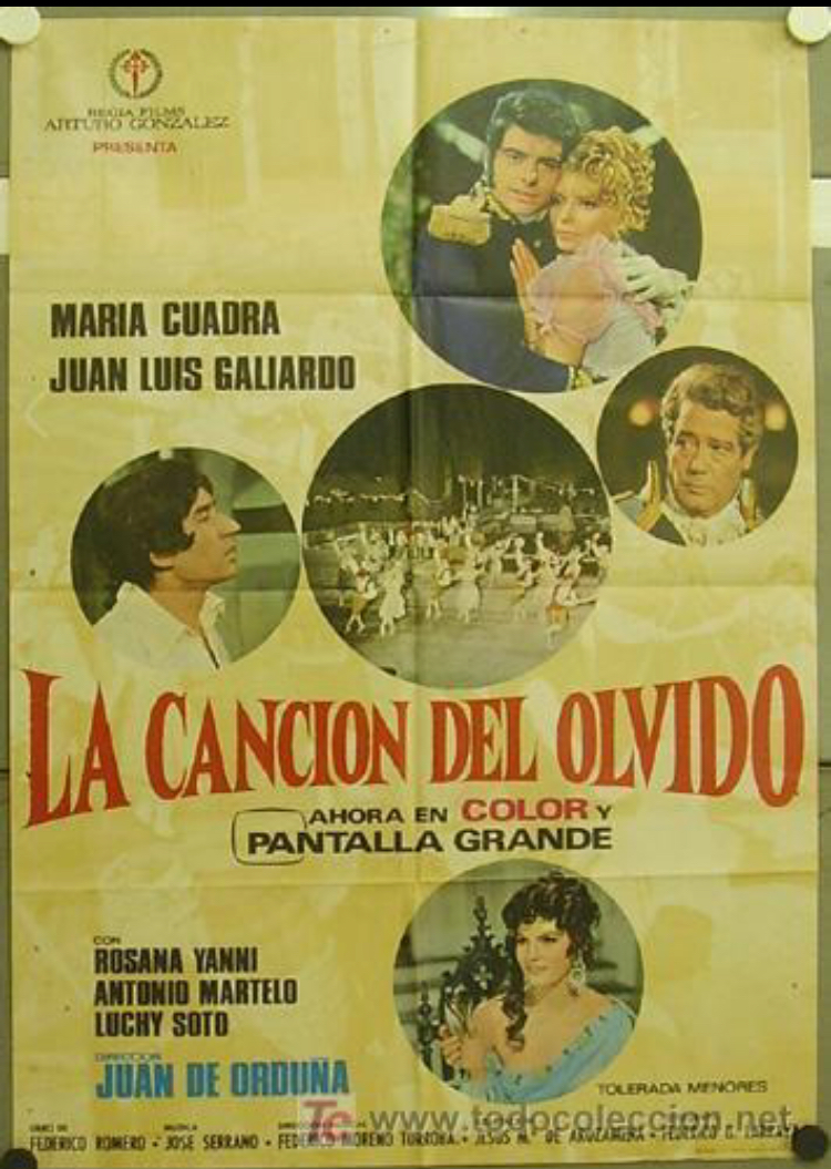 La canción del olvido (1969)